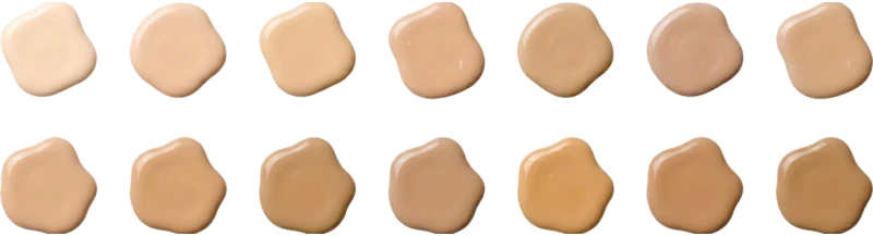 Skin tone swatches